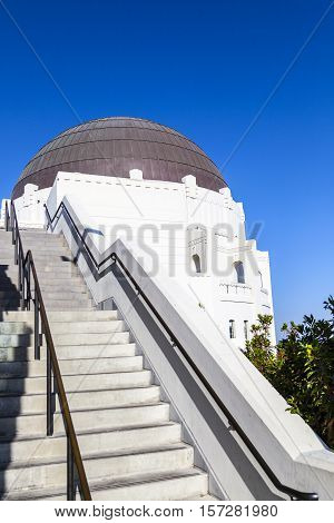 Observatory In Griffith Park
