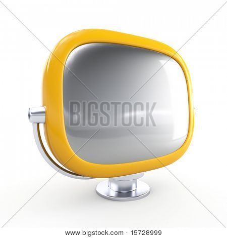 Şık retro TV. Benim portföy daha fazla TV