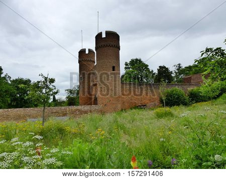 This is a wonderful park with a roman town wall.