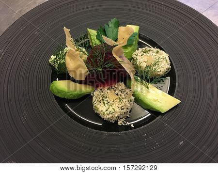 a vegetarian starter i created a while ago