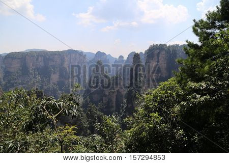 Zhang jia jie, Hunan, China - Beautiful Scenery