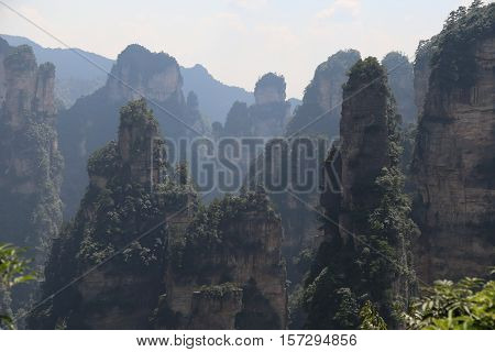 Zhang jia jie, Hunan, China - Beautiful Scenery