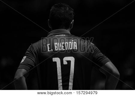 VALENCIA, SPAIN - NOVEMBER 8th: Buendia during Spanish King Cup match between Levante UD FS and FC Barcelona at Cabanyal Stadium on November 8, 2016 in Valencia, Spain