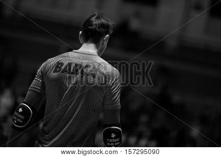 VALENCIA, SPAIN - NOVEMBER 8th: Paco Sedano during Spanish King Cup match between Levante UD FS and FC Barcelona at Cabanyal Stadium on November 8, 2016 in Valencia, Spain