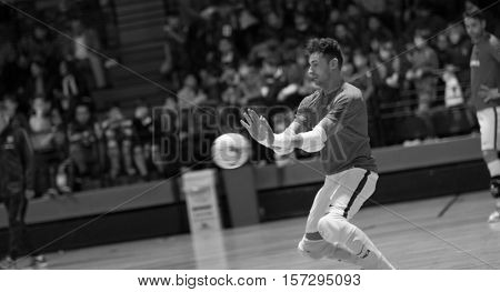 VALENCIA, SPAIN - NOVEMBER 8th: Juanjo during Spanish King Cup match between Levante UD FS and FC Barcelona at Cabanyal Stadium on November 8, 2016 in Valencia, Spain