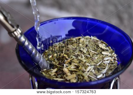 MATE ARGENTINA URUGUAY AND PARAGUAY TRADITIONAL BEVERAGE