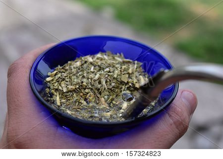 MATE ARGENTINA URUGUAY AND PARAGUAY TRADITIONAL BEVERAGE