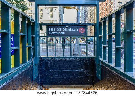 86 Street Station Subway - Nyc