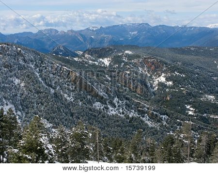 Neige montagne Pyrénées