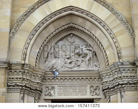 Arezzo - the Gothic Cathedral of Saint Donatus