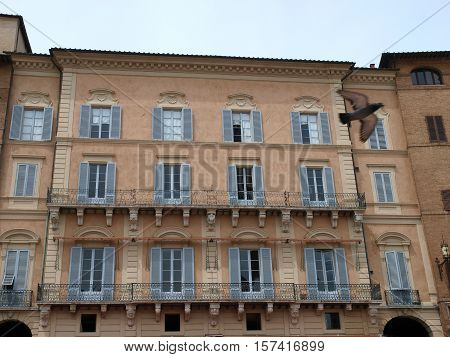 Siena - one of several palaces in the Piazza del Campo