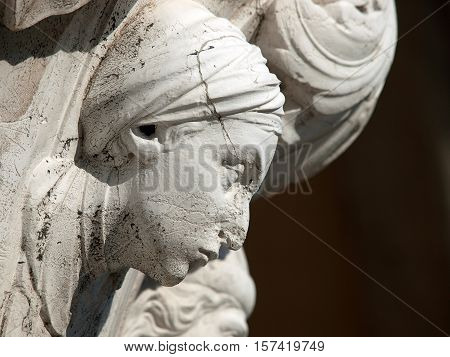Venice - the unique beauty of the capitals of the columns of the Ducal Palace