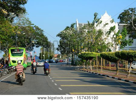 Streets In Historical Georgetown, Malaysia