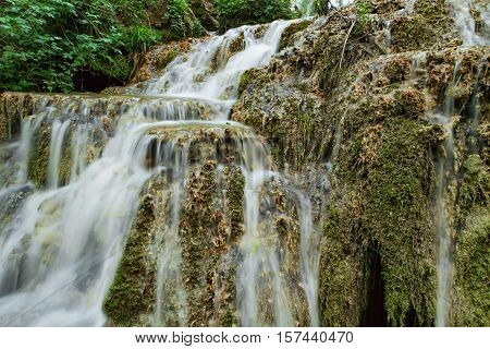 Krushunski waterfalls during the spring, Krushuna village, Bulgaria