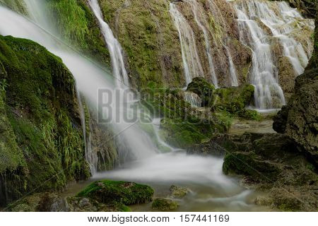 Krushunski waterfalls during the spring, Krushuna village, Bulgaria