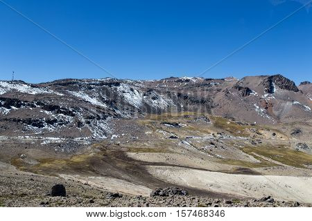 Andes of Peru, en route to Puno from Chivay