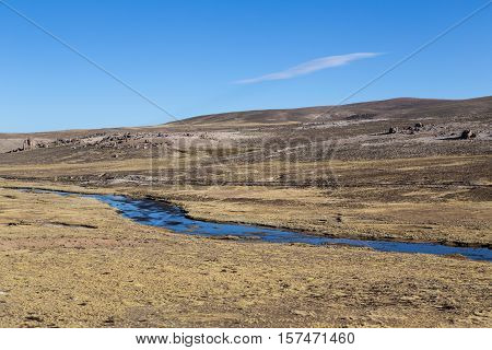 Andes of Peru, en route to Puno from Chivay