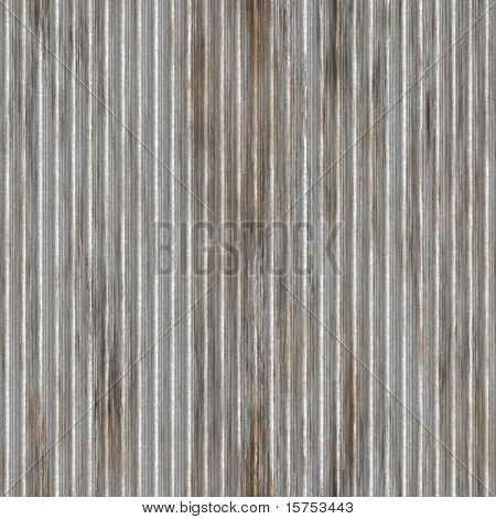 Ocelové střešní kovové textura v barvách šedá a rzi