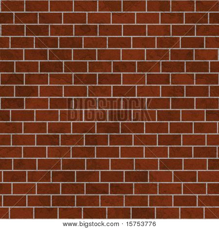 Simple and Clean Brick Wall Background Mildly Textured