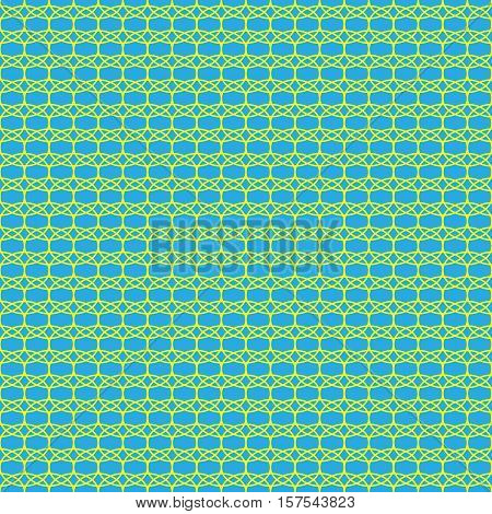Oval geometric seamless pattern. Fashion graphic background design. Modern stylish abstract colorful texture. Template for prints textiles wrapping wallpaper website. Stock VECTOR illustration