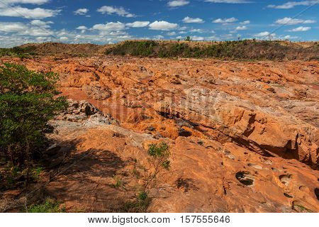Rapids In The Betsiboka River Madagascar