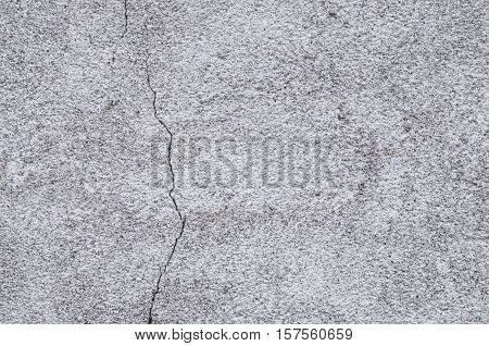 Old grunge concrete wall of the building. Grungy grey concrete wall background