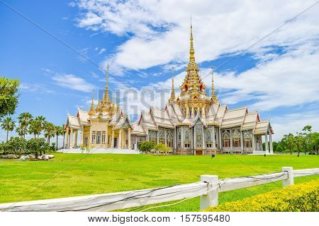 Wat Luang Pho Toh temple or Wat Non Kum temple in Nakhon Ratchasima province Thailand (The public anyone access)