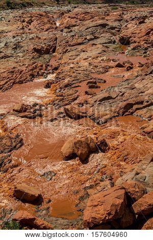Rapids In The Betsiboka River Madagascar