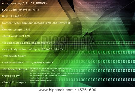 System Software Program with Running Code Script