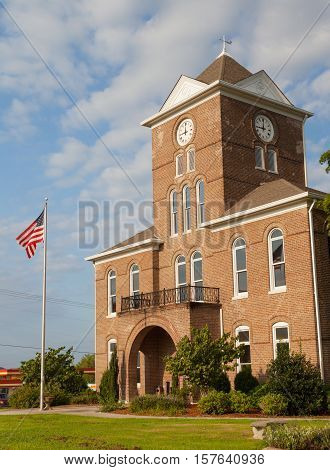 Meigs County Courthouse Front - Decatur TN