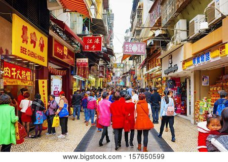 Trading In Anticipation Of The Chinese New Year In Macau