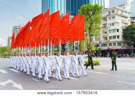 Military Parade In Ho Chi Minh City