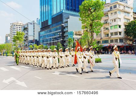 Military Parade In Ho Chi Minh City