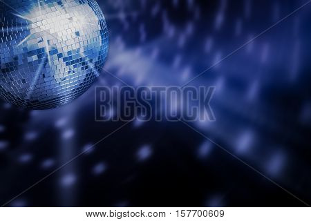 disco ball background space backdrop light discoball nightclub design graphic concept - stock image