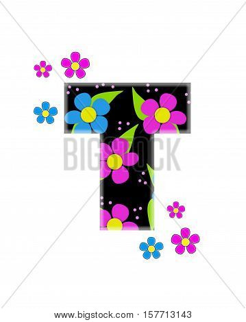 Alphabet Flower Topia T