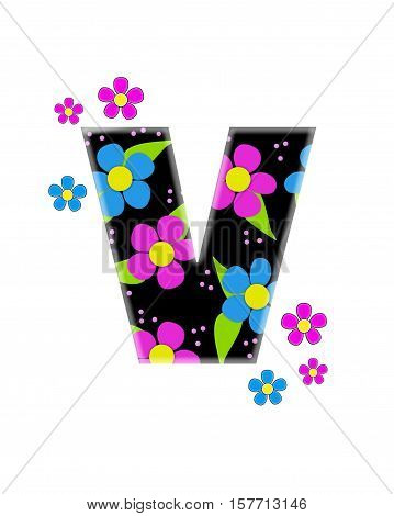 Alphabet Flower Topia V