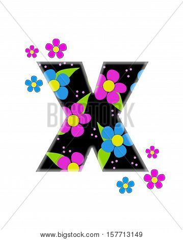 Alphabet Flower Topia X