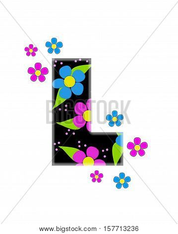 Alphabet Flower Topia L