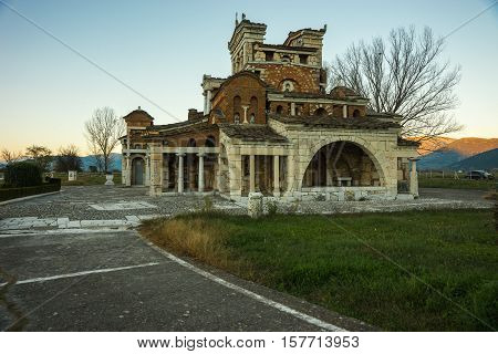 Church At Ancient Mantineia, Arcadia, Peloponnese, Greece