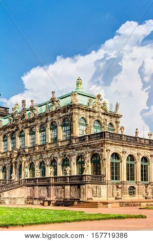 The Zwinger In Dresden
