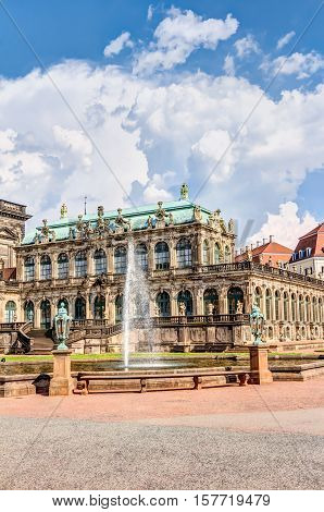 The Zwinger In Dresden