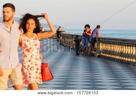Terrazza Mascagni In Livorno, Italy
