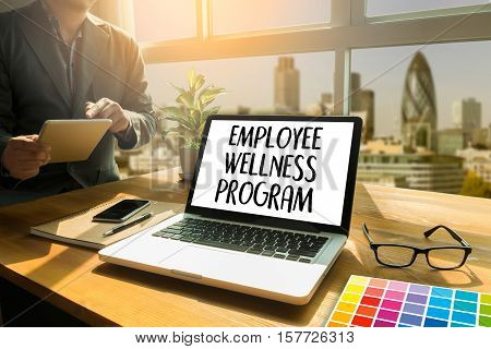 Employee Wellness Program And Managing Employee Health , Employee Wellness Concept