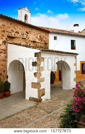 Caceres juderia Ermita saint Antonio in Spain Jewish quarter hermitage