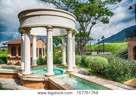 The Water Temple Is A Stone Structure