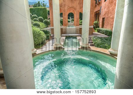 The Water Temple Is A Stone Structure