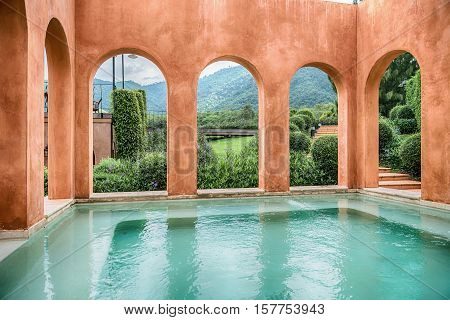 The Water Temple Is A Stone Structure