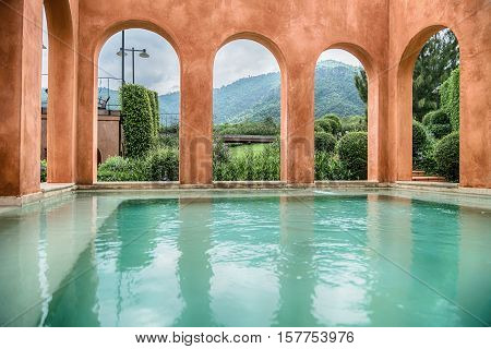 The Water Temple Is A Stone Structure