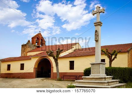 El Cubo del Vino church in Salamanca by the Via de la Plata way Spain
