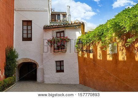 Seville Juderia barrio in Andalusia Sevilla of Spain